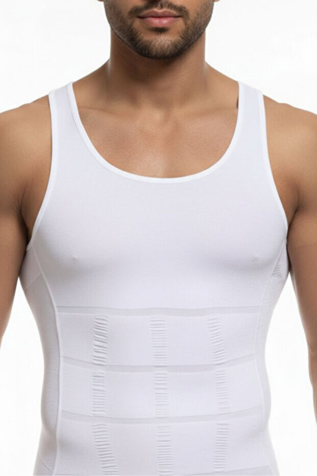 Men's Athlete Corset Waist Chest Belly Gathering