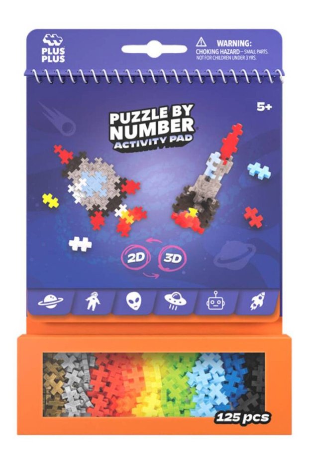 Set de Activități Plus-Plus, 125 piese, Spatiu