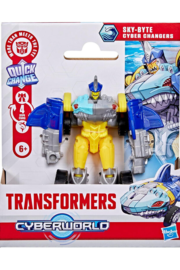 Transformers Evergreen Cyberworld Cyber ​​Changers Skybyte (G1050) - 1
