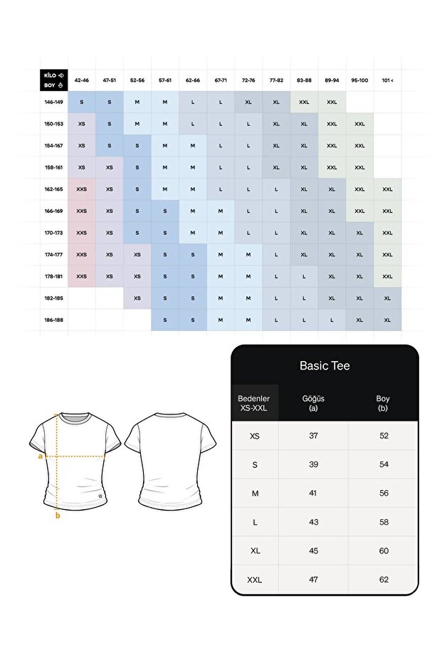 Tricou Gri Melange Basic - 6