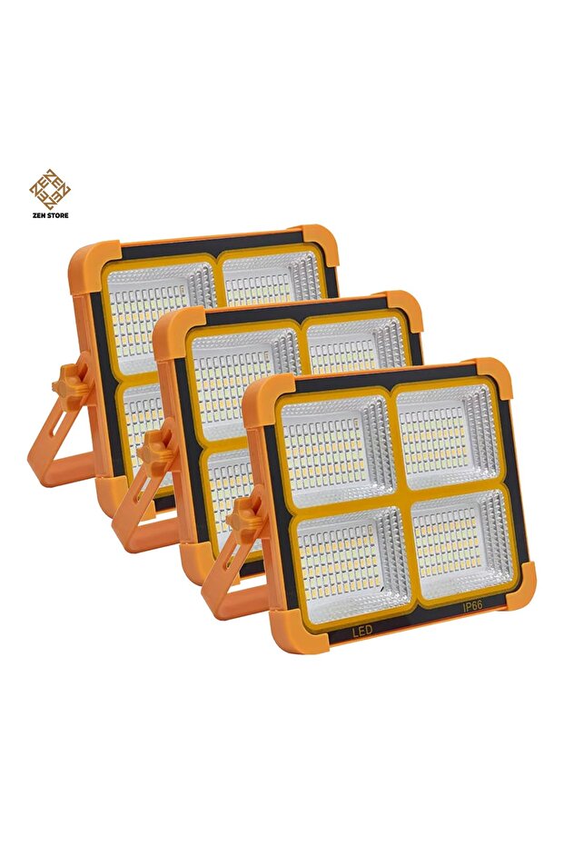 3 PC COMBO Rechargeable Solar LED Light Portable, Waterproof,Powerbank For Home, Outdoor4 Light Mode