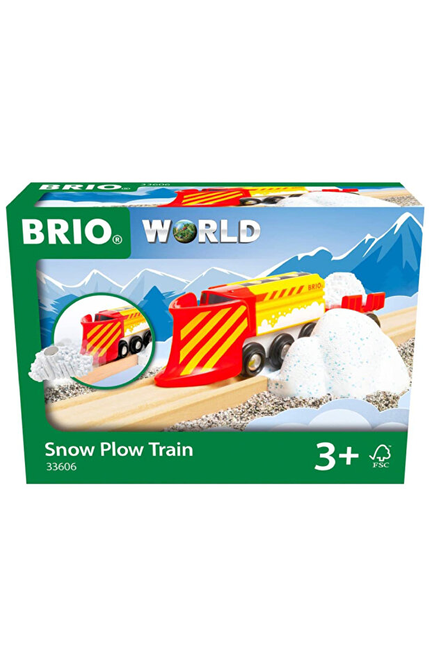 Trenul & snow plow (33606) - 1