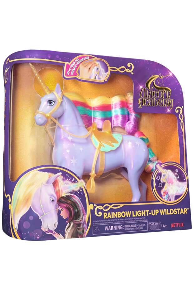 Figurină curcubeu luminoasă Wildstar 28 cm (6071157) - 1