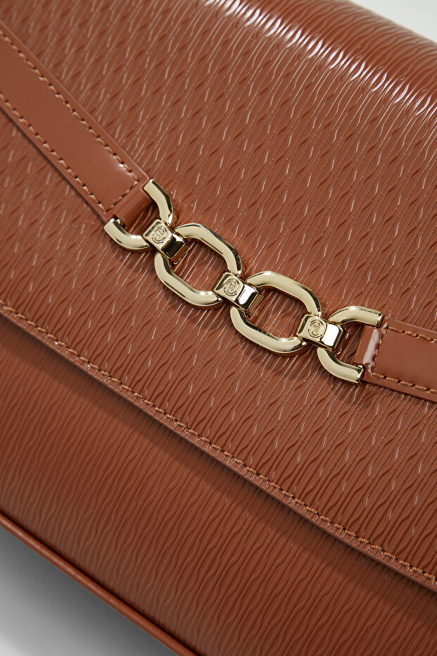 TABA MONOGRAM DERİ ÇANTA - 5