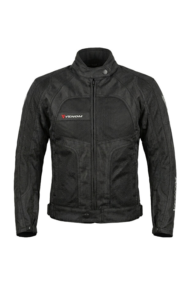 Motorcycle Dynamic Jacket Black 4 Season Biker Jacket