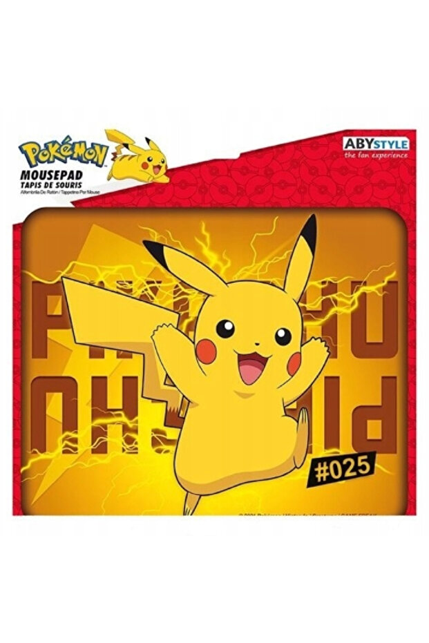 Mousepad Pokemon Flexible Pikachu - 1
