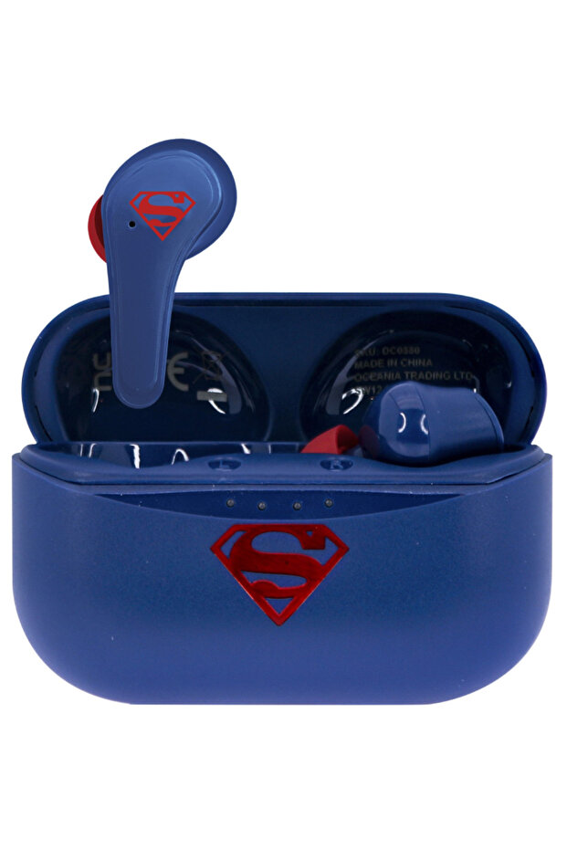Earpods Super Man TWS Albastru - 1