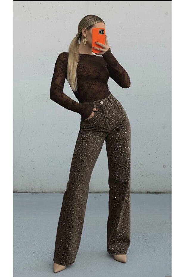 ASTARLI TÜL BLUZ - 8