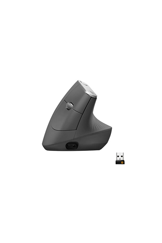 Mouse MX Vertical Advanced Ergonomic Graphite Black - 3