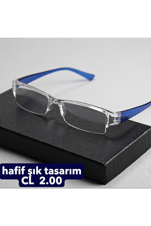 Stylish Lightweight Rimless Magnifying Glass Blue Light Protection Screen Book Reading Glasses