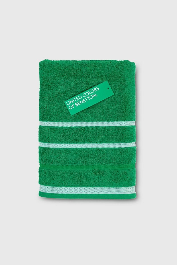 Be-0832-gr 100% cotton green 70x140 cm bath towel