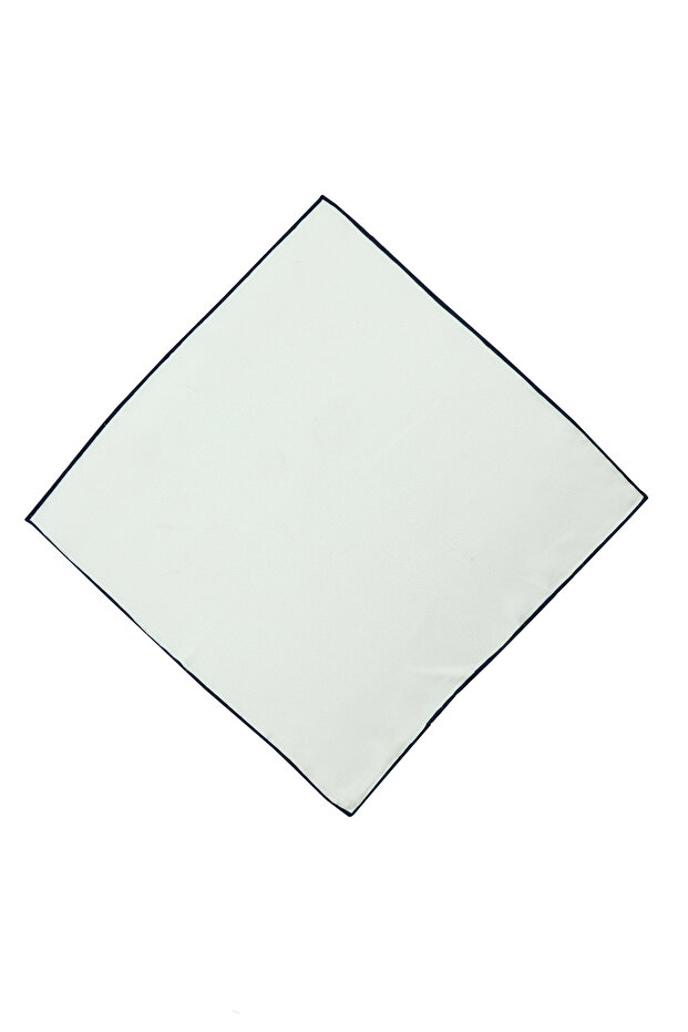 Plain Silk Handkerchief - 1