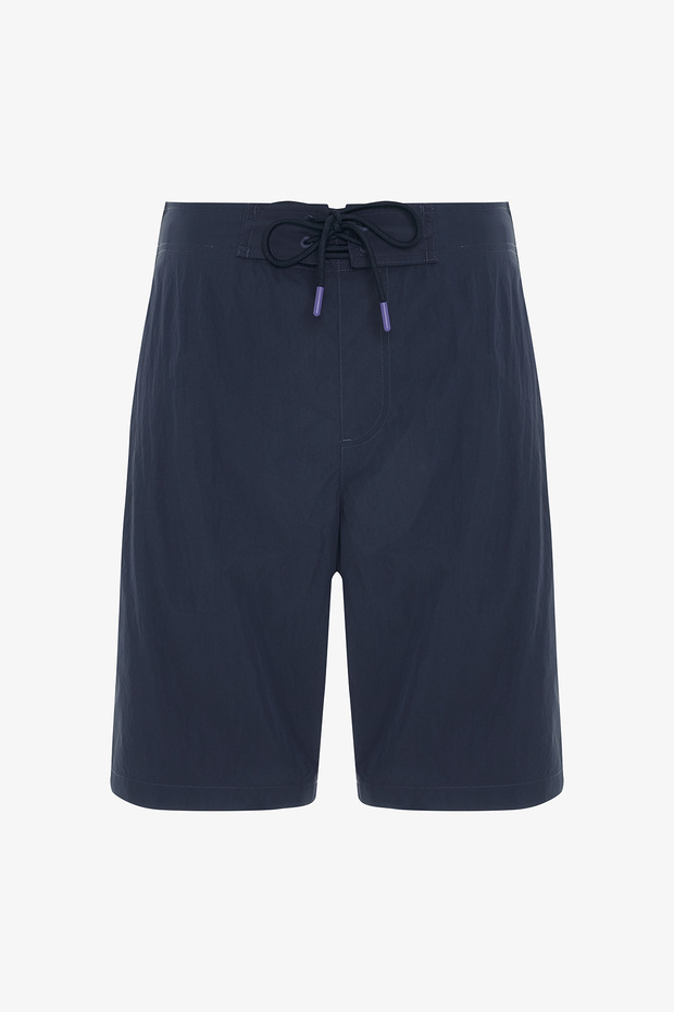 Lacivert Erkek Şort Mayo - 1