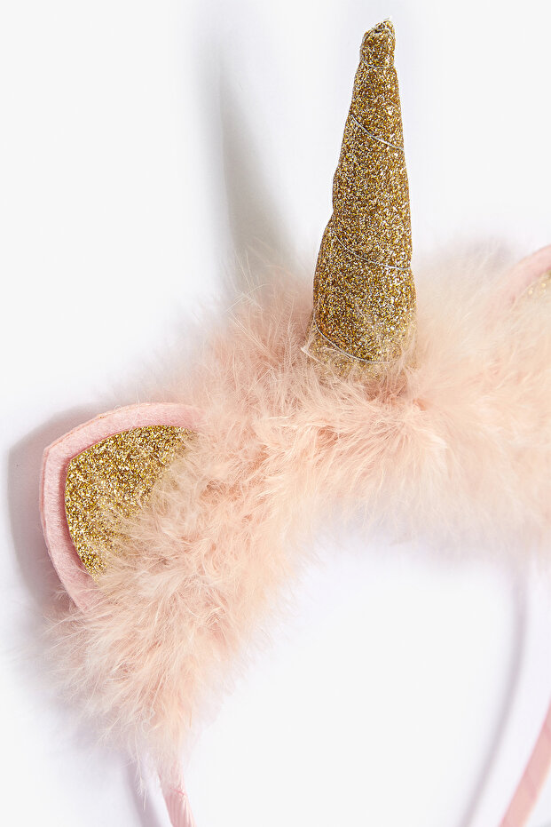 Kız Çocuk Feather Taç - 3