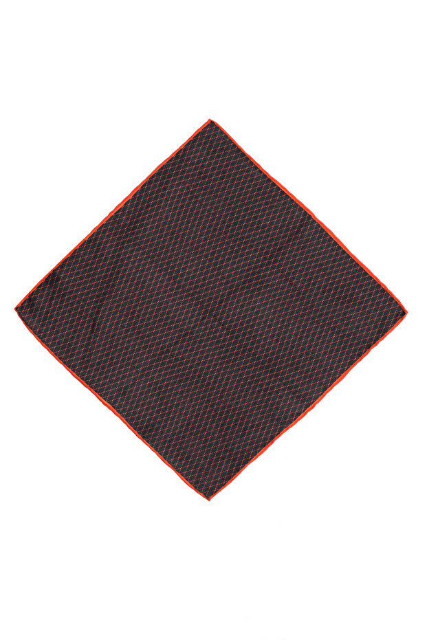 Desenli İpek Mendil - 1