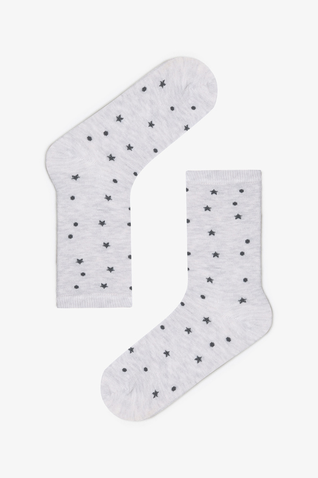 5pcs Grau Multicoloured Sock Set - 2