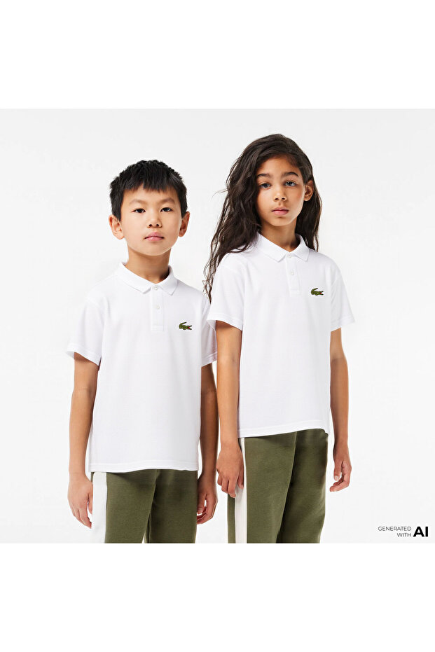 Çocuk Beyaz Polo - 1