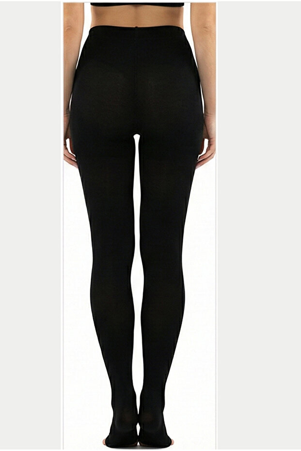 Vizor CCL2 KİLOTLU SİYAH ÇORABI (BURNU AÇIK) CODE 5304-A - 5