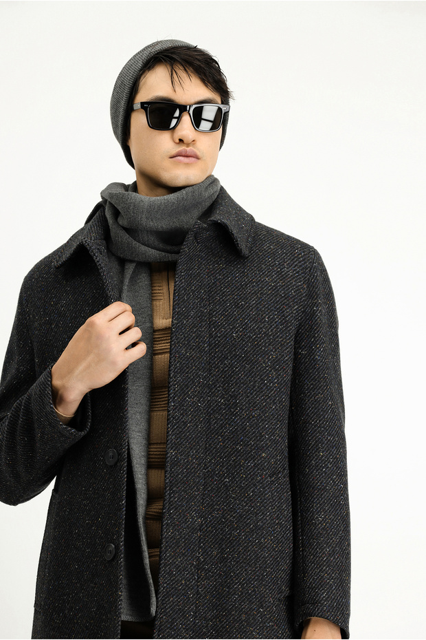 معطف كلاسيكي من الصوف - 3