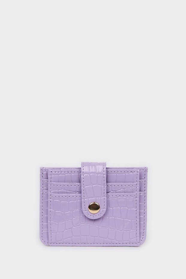Women's Faux Leather Card Holder H0953Axns