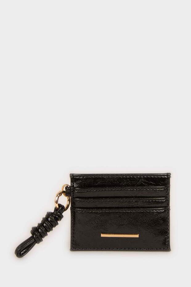 Women's Faux Leather Card Holder H2786Axns