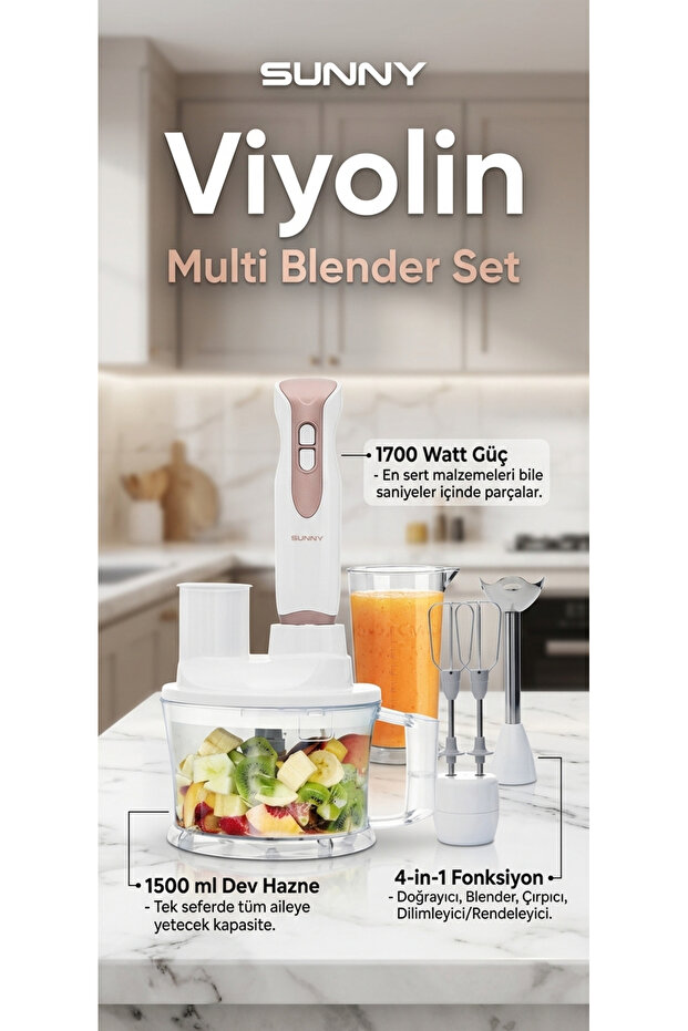 Multi Blender Set Viyolin - 4