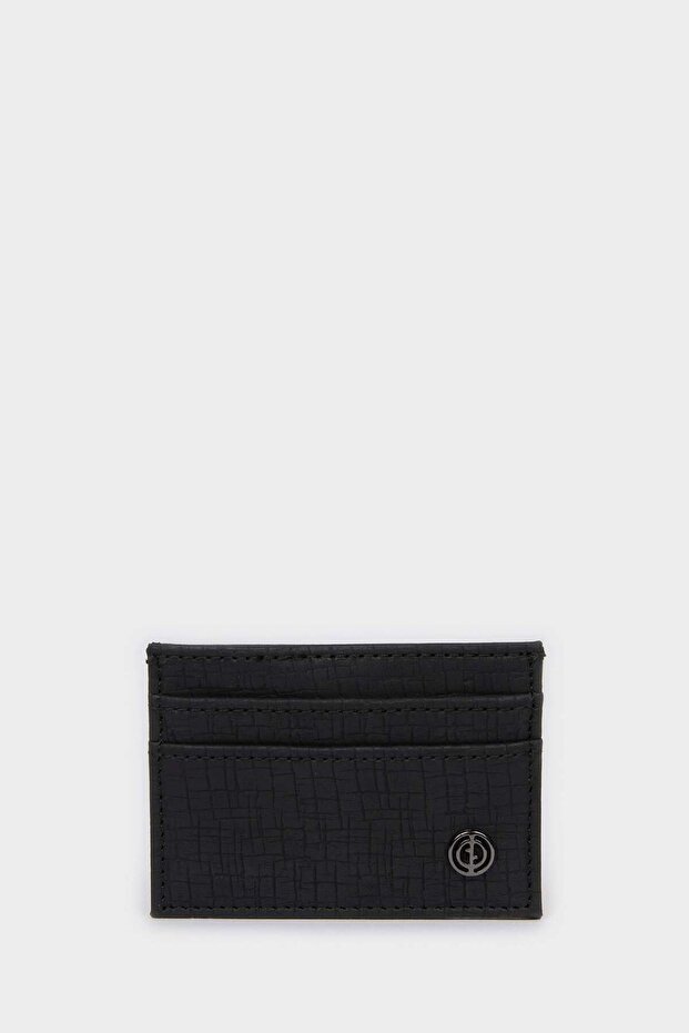 Men's Faux Leather Card Holder H2508Axns