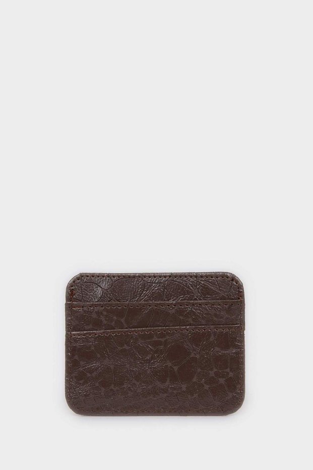 Women's Faux Leather Card Holder H2785Axns