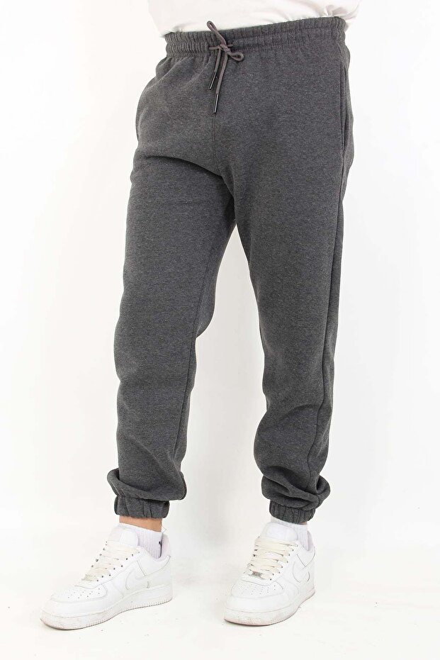 8015 بنطال رياضي بثلاثة خطوط وحزام مطاطي عند الأرجل - 5