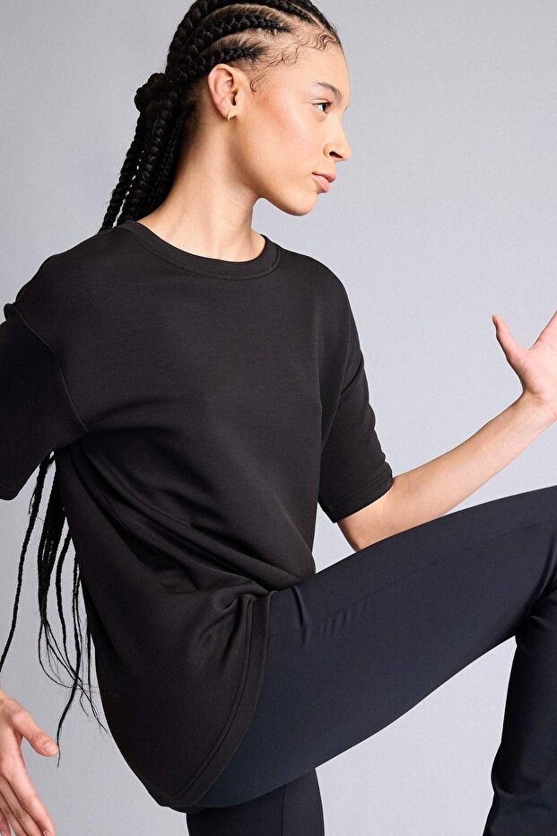 Ultra Soft Oversized Sports Modal T-Shirt D7127Ax25Sp