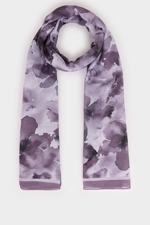 Women's Floral Hijab Shawl H1017Axns