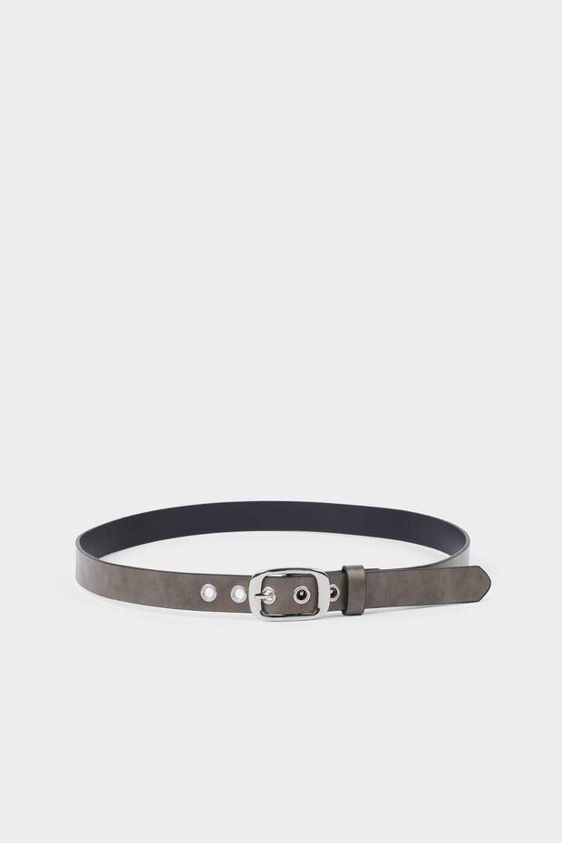 Women's Faux Leather Casual Belt G7342Axns