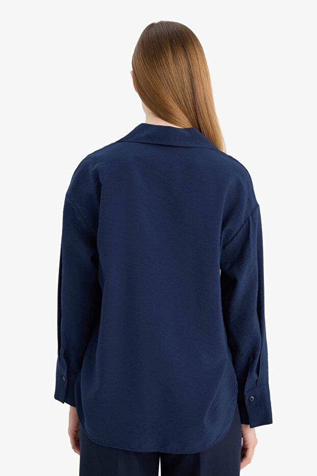 Relax Fıt Basıc Gömlek G9138AX26SP - 5