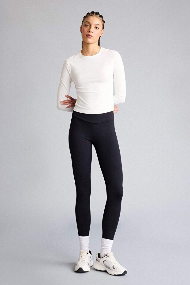 High Waist Sports Leggings G7812Ax25Wn