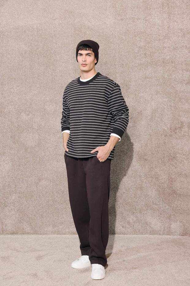 Balloon Fit Straight Leg Pants G6752Ax25Au