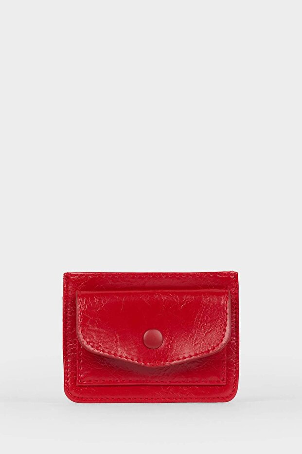 Women's Faux Leather Card Holder G8241Axns