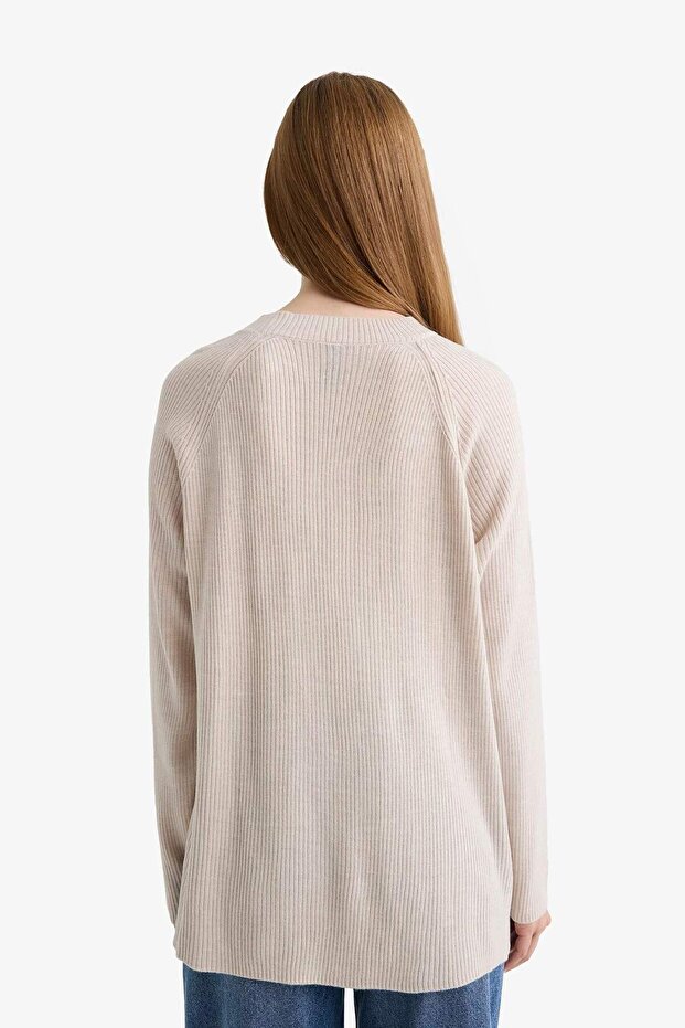 Basic Strickpullover D6911AX25WN - 7