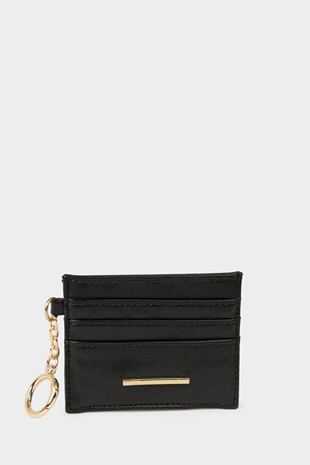 Women's Faux Leather Card Holder G5085Axns
