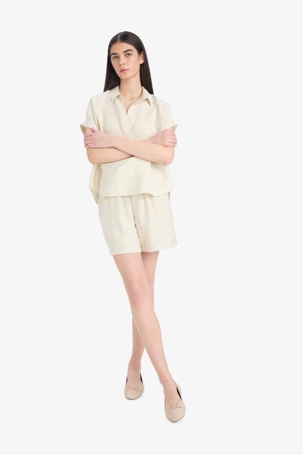 Yüksek Bel Şort E7831AX25SM - 4