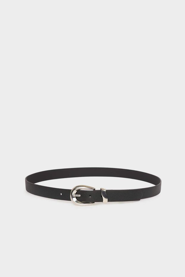 Women's Faux Leather Jean Belt F8370Axns