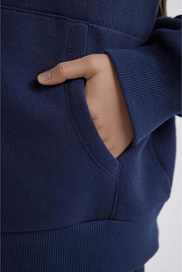 Relax Fit Kapüşonlu Sweatshirt (26 SP) - 5