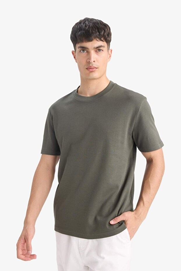 100% Cotton Basic T-Shirt E7961Ax25Au - 4