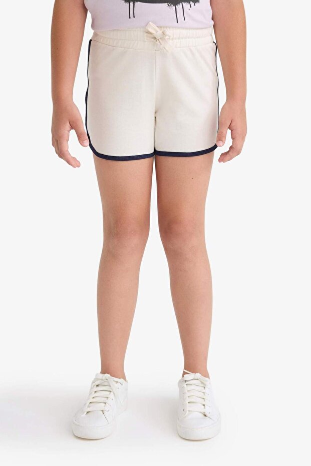 Beli Lastikli Basic Şort Kız Çocuk B5164A825HS - 3