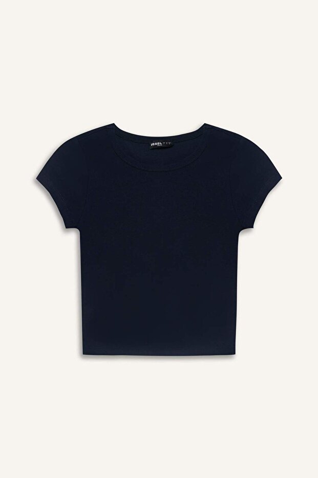 Coool Fıtted Basıc Ribana Tişört F4609AXNS - 6