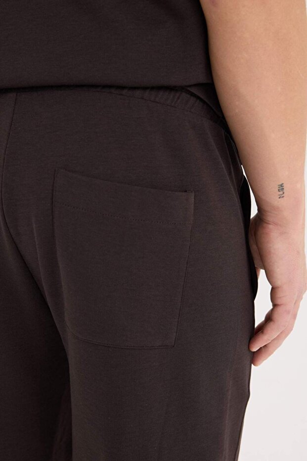 Regular Fit Düz Paça Şort D9769AX25SM - 7