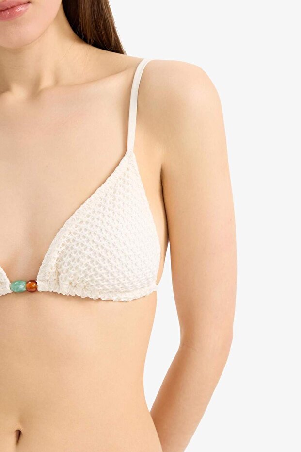 Regular Fit Tül Bikini Üstü E0139AX25SM - 4