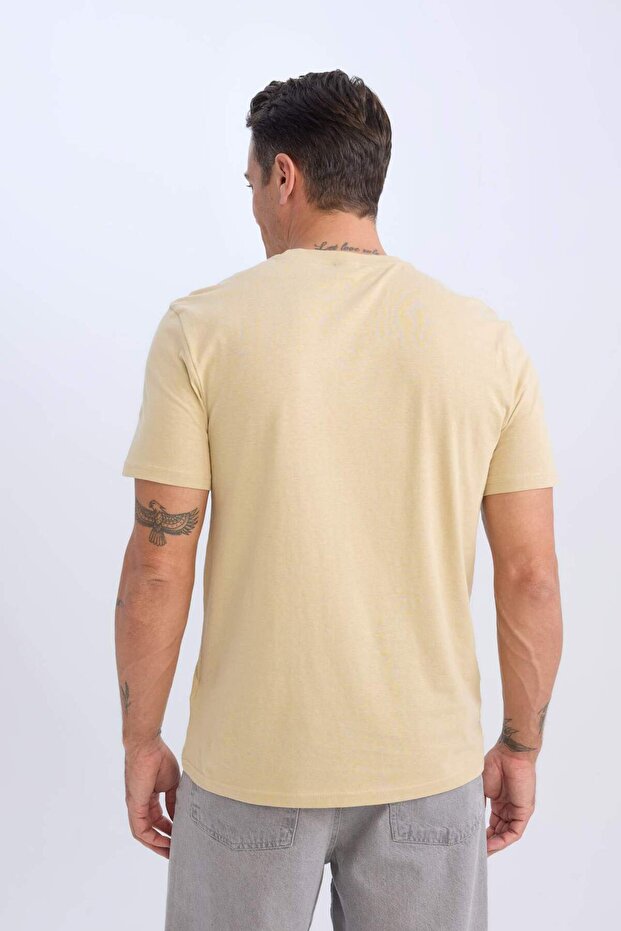 %100 Pamuk Basic Tişört V7699AZ25SP - 5