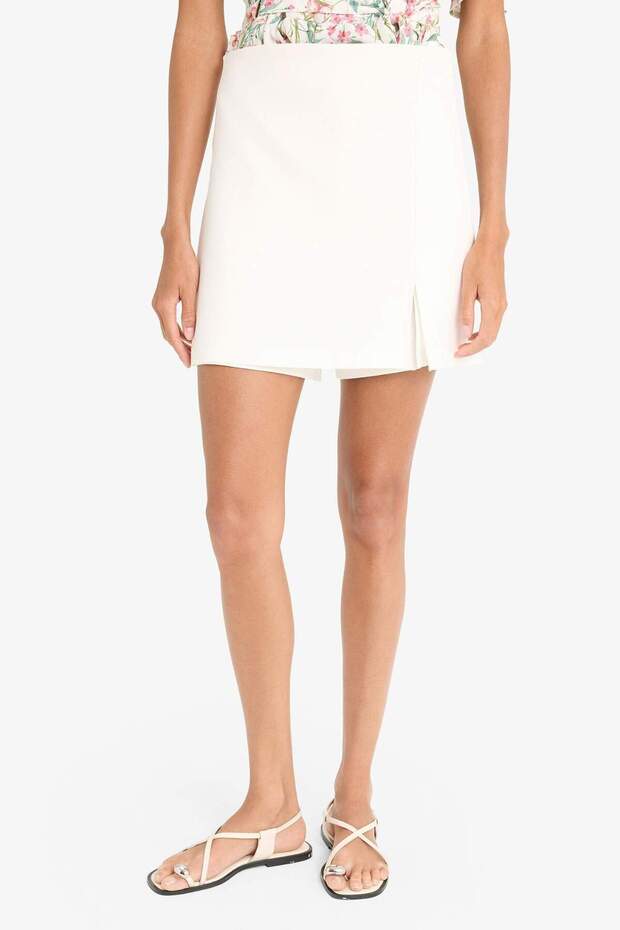 Normal Bel Basıc Şort Etek C1860AX25SP - 5