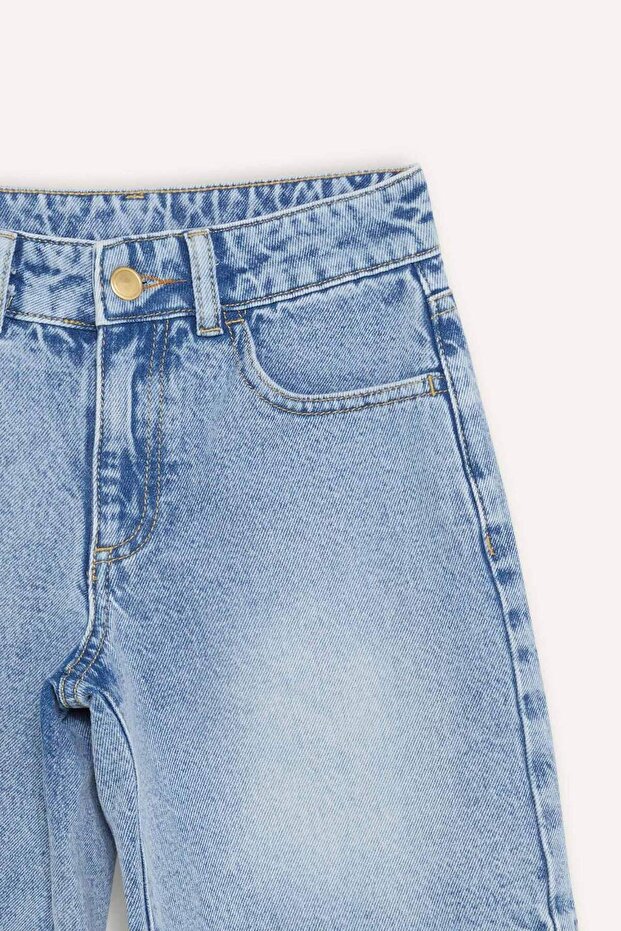 Jean Şort Kız Çocuk E1764A825HS - 7