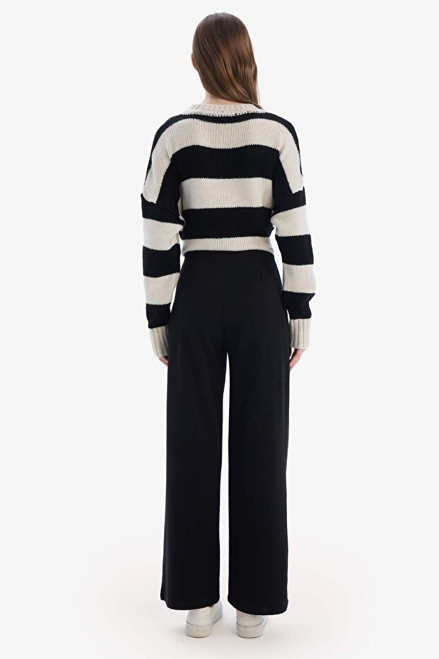 Wide Leg Standart Boy Basıc Eşofman Altı E7952AX25SP - 6